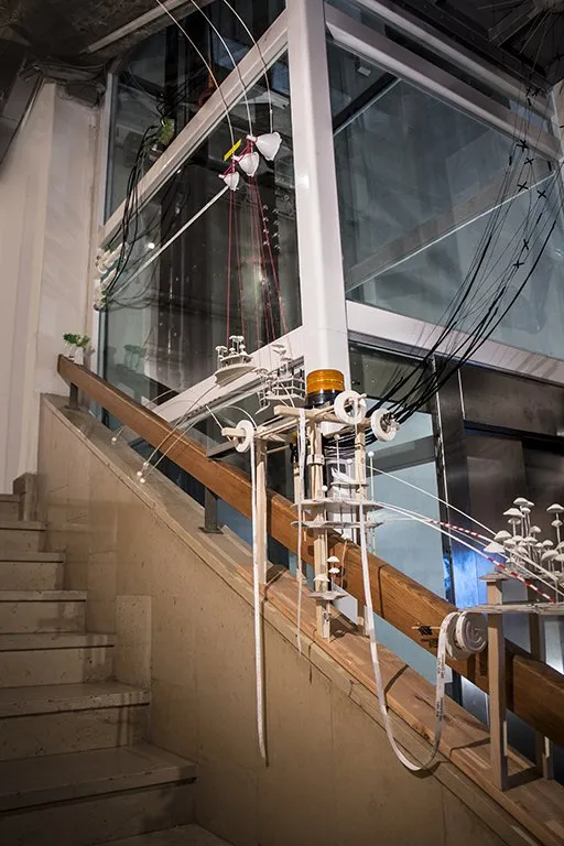Descending an elevator — 15