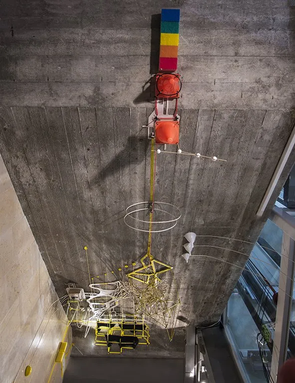 Descending an elevator — 24