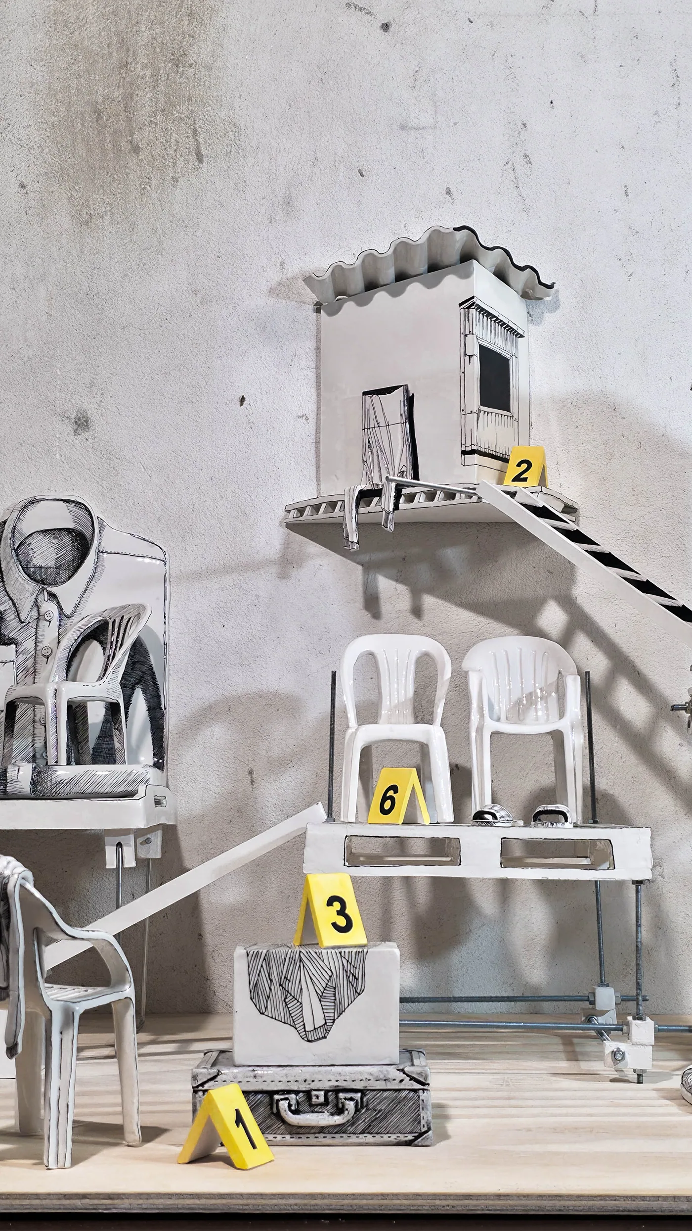We Deserve Better — installation view, upper hut